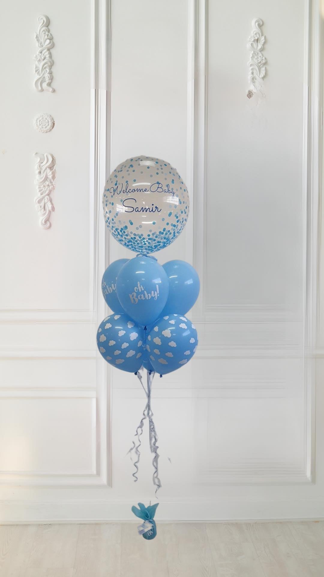 Bouquet Balloon New Boy