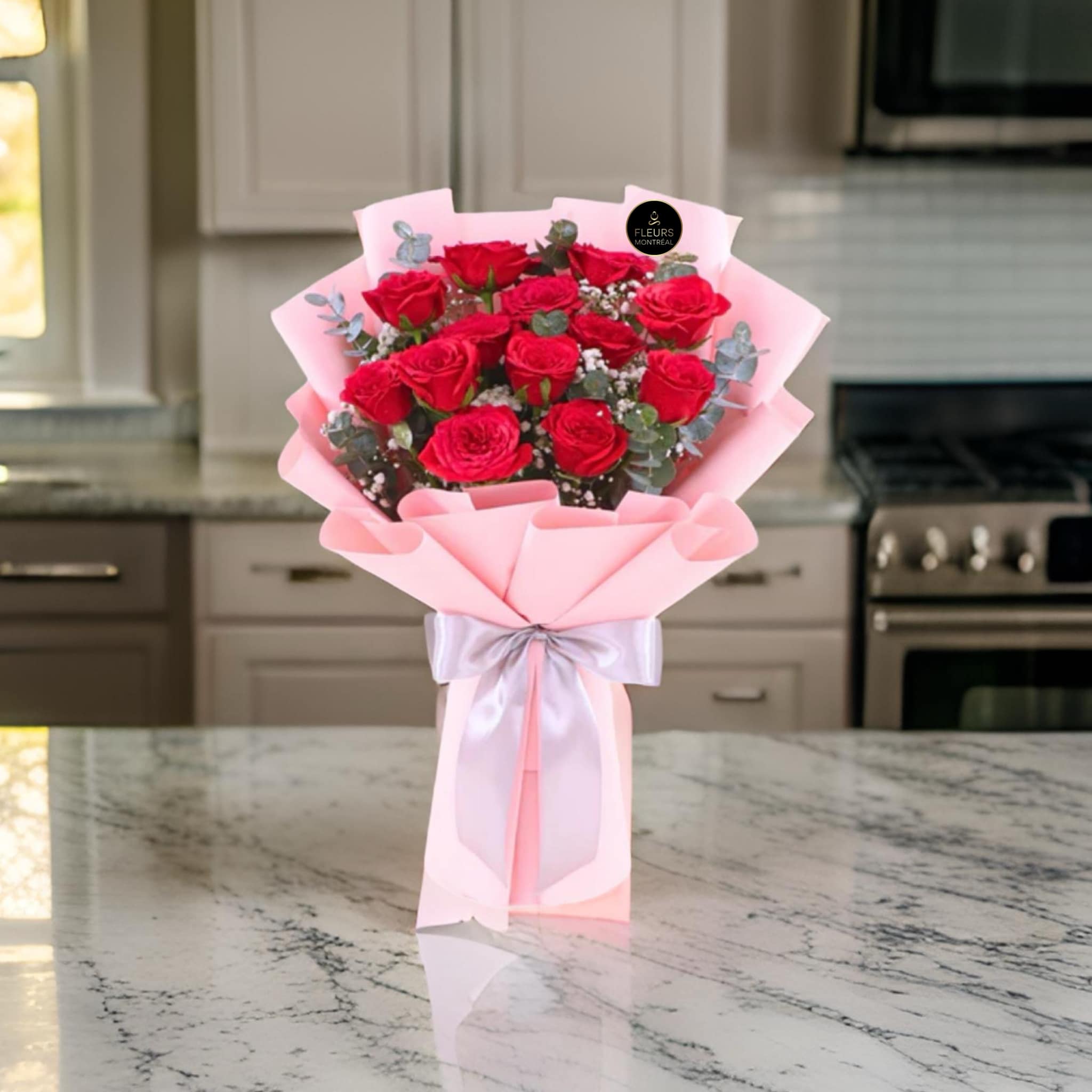 C ( 12 RED ROSES )
