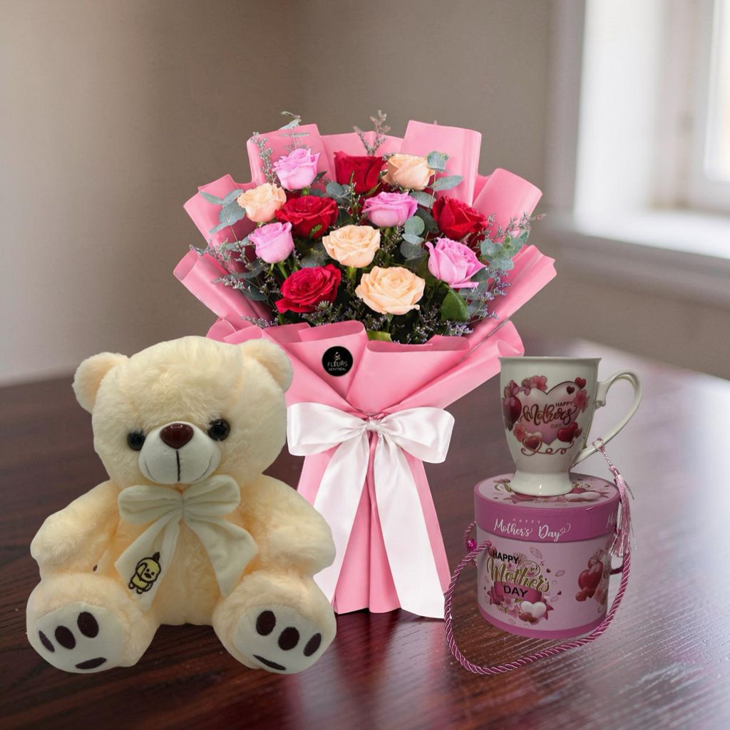 F-M2 (12 Mix Roses )