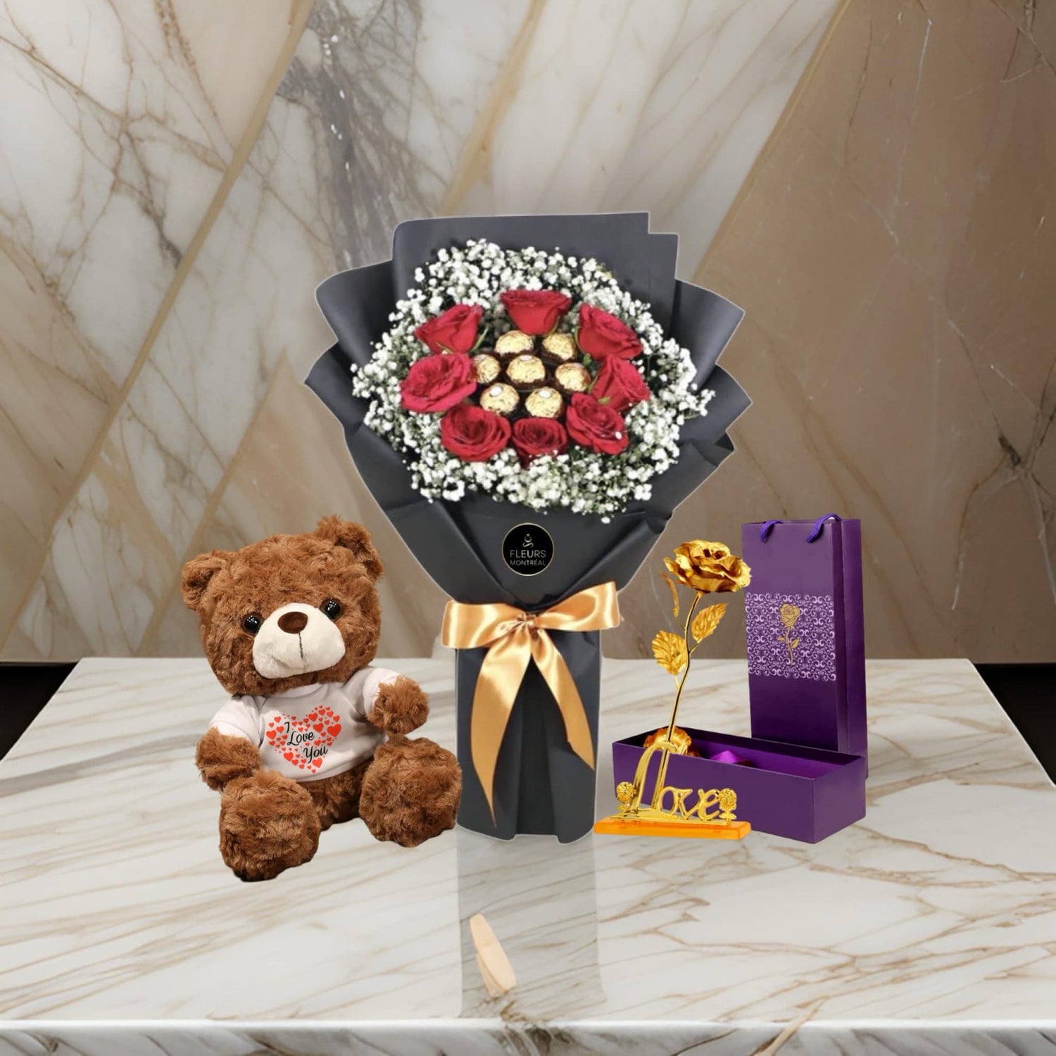 N-2 ( 8 ROSES ROUGES &amp;amp; FERRERO )