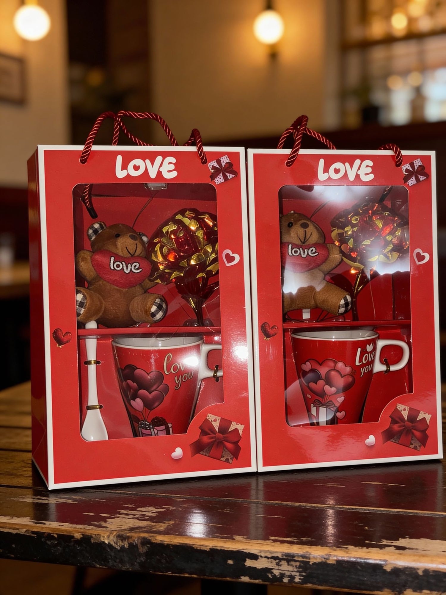 Gift Box and cup &amp; Bear