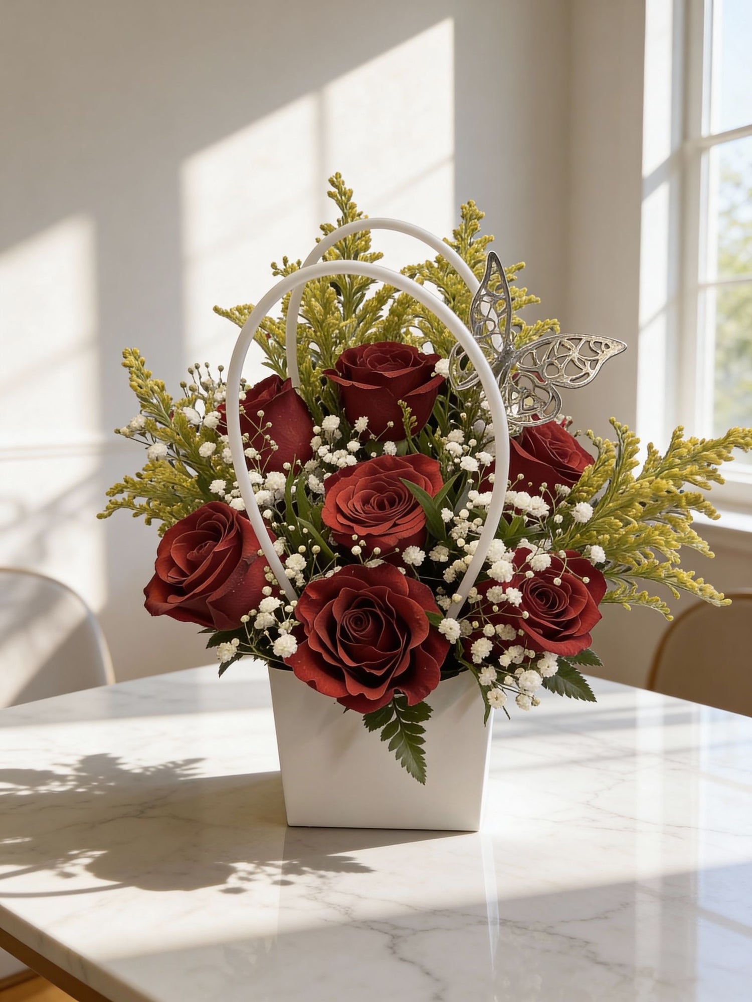 Bag 7 Red Roses