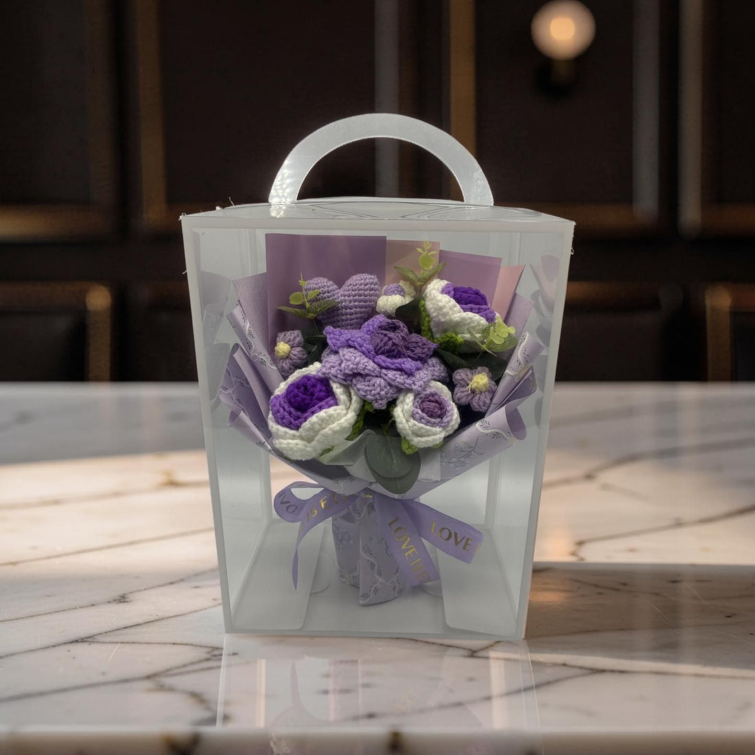 Purple Bouquet Crochet